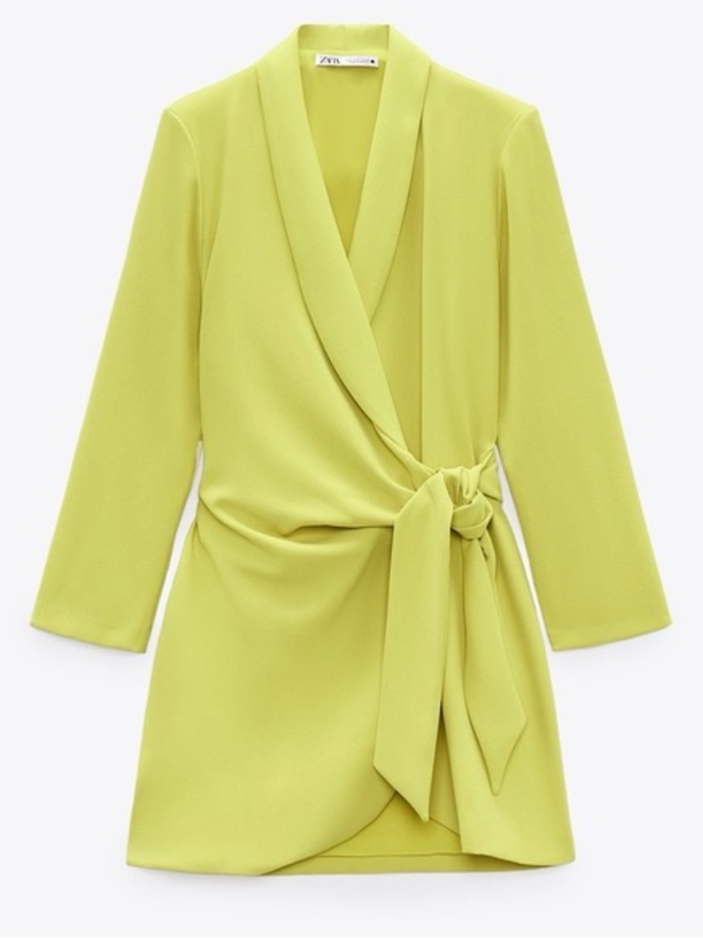 Zara Bright Yellow Blazer